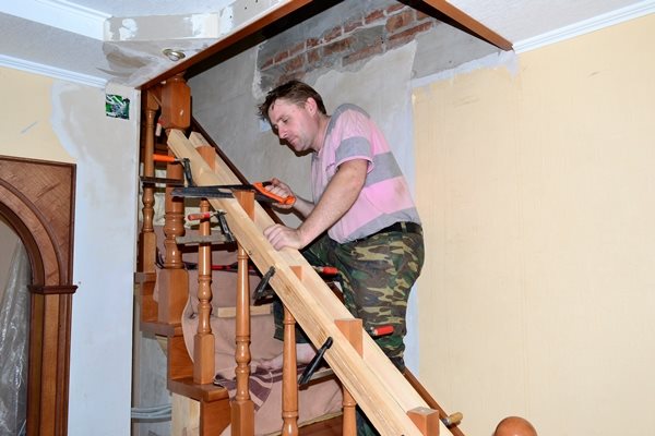 Монтаж лестницы из массива бука монтаж лестницы своими руками из бука